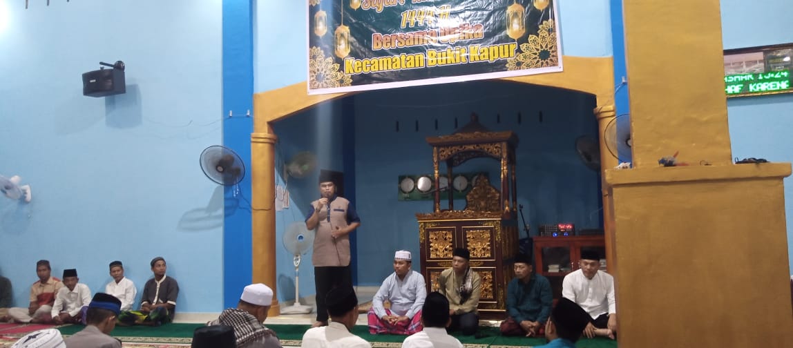 Safari Ramadhan bersama UPIKA se-kecamatan Bukit Kapur di Kelurahan Kampung Baru